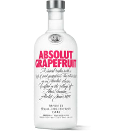 ABSOLUT GRAPEFRUIT 750ML