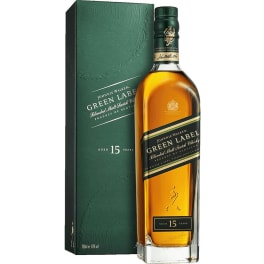 J.W. GREEN LABEL 15 YEARS 750ML