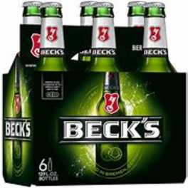 Becks 6Pack 12oz Bottles