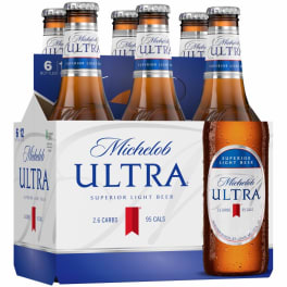 Michelob ULTRA 6 Pack Bottle