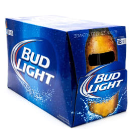 Bud Light 18 Pack Bottle