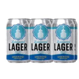 Lakewood Lager - 6 pack can / 12oz