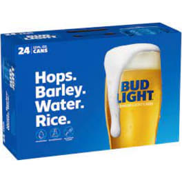 BUD LIGHT 24 PK CAN