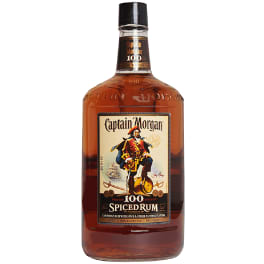 CAPTAIN MORGAN 100 100 PROOF SPICED RUM 1.75L