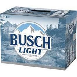 BUSCH LIGHT BEER 30 PK