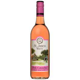 ST JAMES WINERY PINK CATAWBA 750ml