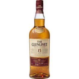 GLENLIVET 15YR SINGLE FRENCH 750ml