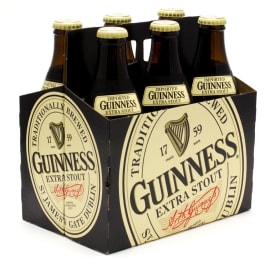 GUINNESS EXTRA STOUT 6PK