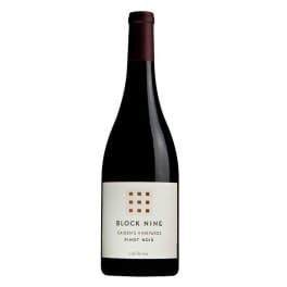 BLOCK NINE - PINOT NOIR - .750L