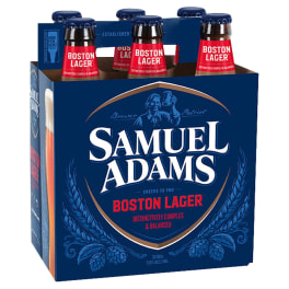 SAM ADAMS - BOSTON LAGER 6PK BTL - 12 OZ