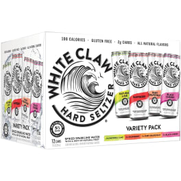 WHITE CLAW - VARIETY PACK - 12 OZ