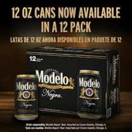 Modelo Negra 12 Pack Cans