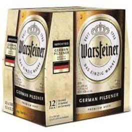 Warsteiner Pilsner 12 Pack Bottles