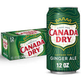Canada Dry Ginger Ale 12Pack Cans