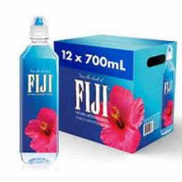 Fiji 700ml Sports Cap 12Pack Bottles