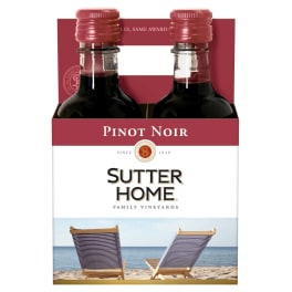 Sutter Home Pinot Noir - 4 bottles / 187mL