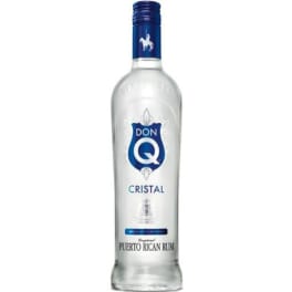 Don Q Cristal White Rum - 750mL