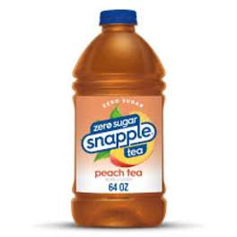 Snapple Zero Sugar Peach Tea 64oz Bottle