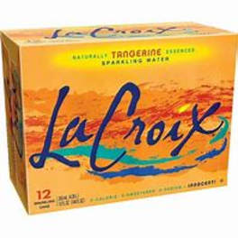 LaCroix 12 Pack Tangerine