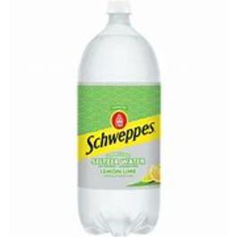 Schweppes Lime Seltzer 2liter Bottle