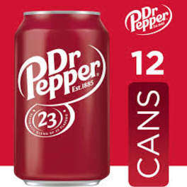 Dr. Pepper 12 Pack Cans