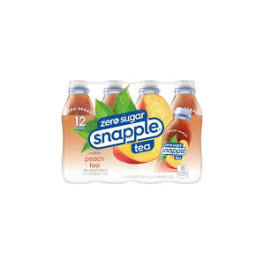 Snapple 12Pack Zero Sugar Peach