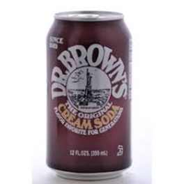 Dr. Browns Cream Soda 6 Pack Cans