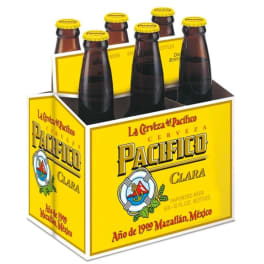 Pacifico Clara Mexican Lager - 6 bottles / 12oz