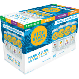 High Noon Hard Seltzer Variety Pack - 8 cans / 12oz