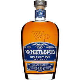 Whistlepig 15 Year Old Vermont Oak Finish Whiskey Rye - 750mL