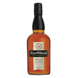 Evan Williams Single Barrel Vintage Whiskey Bourbon - 750mL