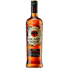 Bacardi Oakheart Smooth Spiced Rum - 750mL