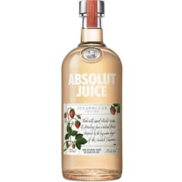 Absolut Juice Strawberry Flavored Vodka - 750mL