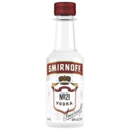 Smirnoff 80 Proof - 50mL