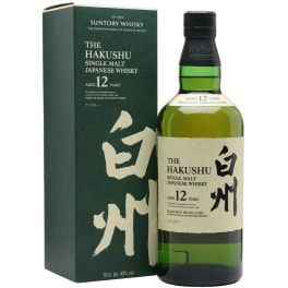 HAKUSHU 12 YEAR JAPANESE WHISKY - 750mL
