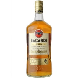 Bacardi Gluten Free 80 Proof Gold Rum Bottle (1.75 L)