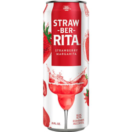 Bud Light Lime Straw-Ber-Rita Margarita - 1 can / 25oz