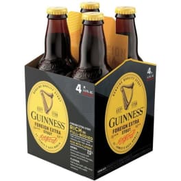 Guinness Foreign Extra Stout - 4 bottles / 11.2oz