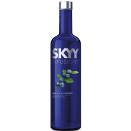 SKYY Infusions Pacific Blueberry Flavored Vodka - 750mL