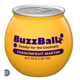 Buzz Ballz Passion Fruit Martini