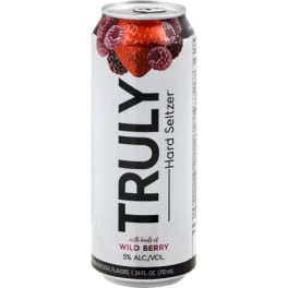 Truly Berry seltzer 24oz