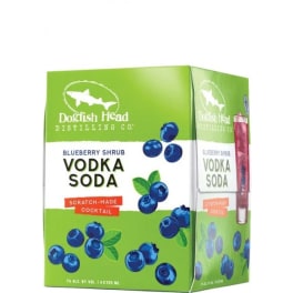 Dogfish Head Vodka Soda - 4 pack 12oz