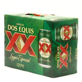 Dos Equis - 12 pack can 12oz