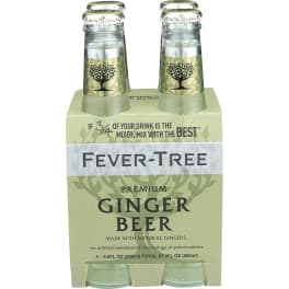 Fever Tree Ginger Beer - 4 pack / 200mL
