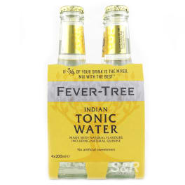 Fever Tree Tonic Water - 4 pack / 200mL