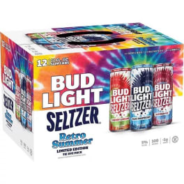Bud Light Seltzer Retro Summer Variety Pack - 12 cans / 12oz
