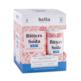 Bitters & Soda Dry Aromatic - 4 cans / 8.4oz