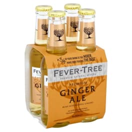 Fever-Tree Premium Ginger Ale - 4 bottles / 200mL