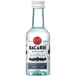 Bacardi Superior White Rum - 50mL