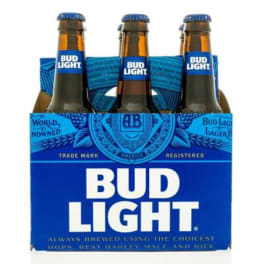 Bud Light - 6x 12oz Bottles